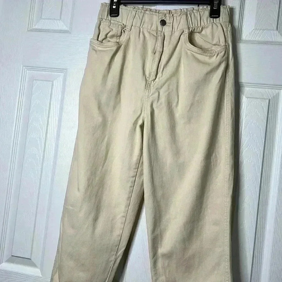 H&M High Waist Twill Trousers Size 6 - Picture 13 of 14